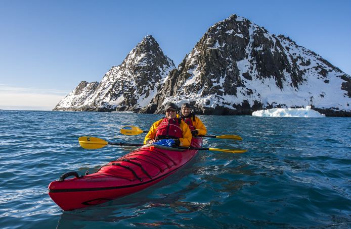 Kanoën Antarctica