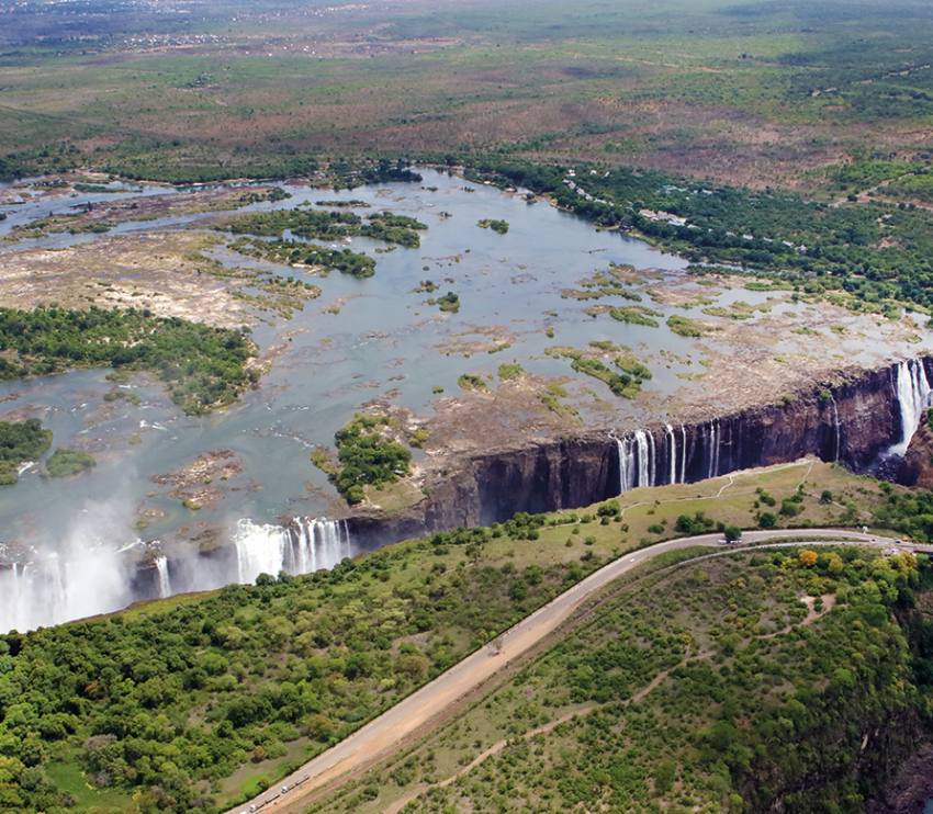 ZW wanneer Vic falls